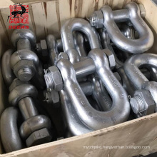Steel Pin Shackles For The Marine Fender Accessories